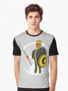 Ethiopian warrior t-shirt